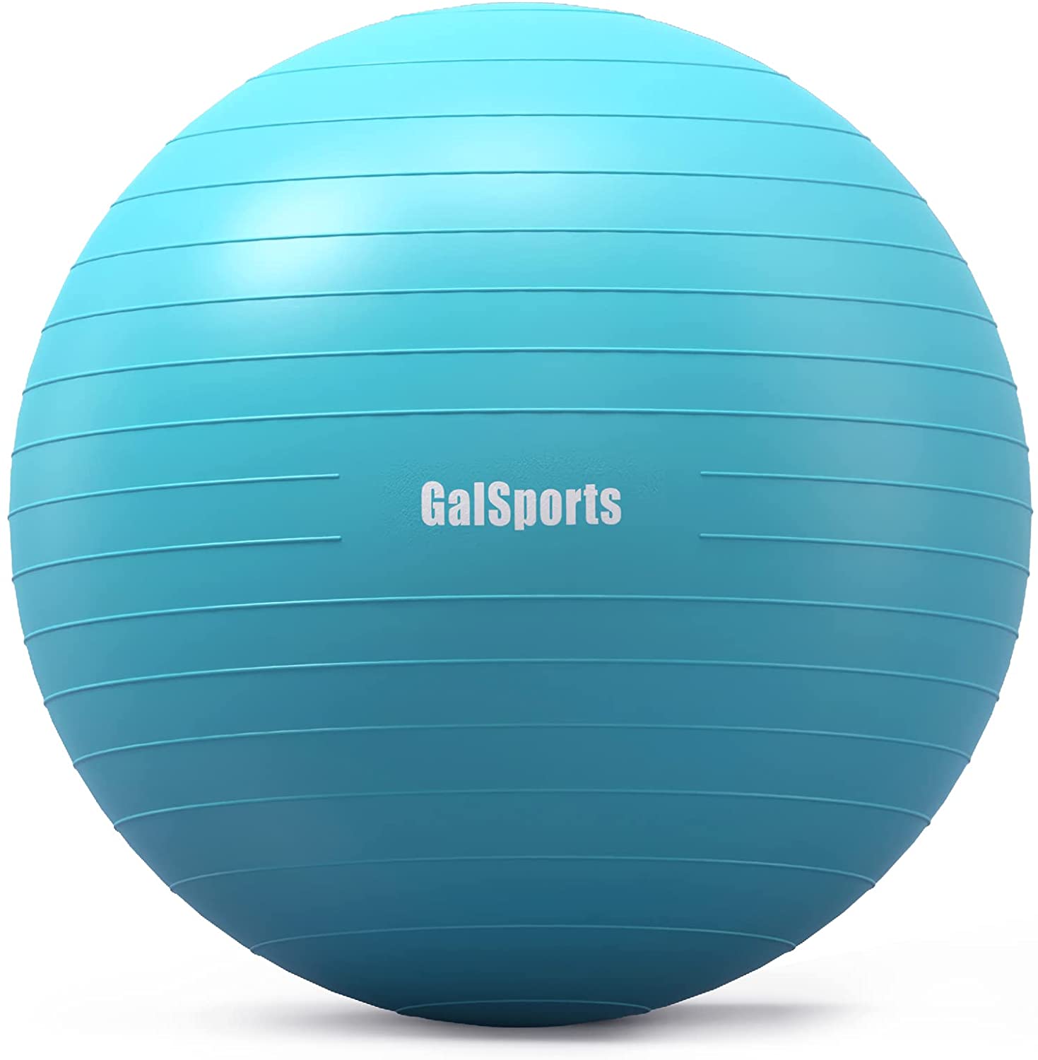 Gymnastikball (45cm-75cm), Yogaballstuhl mit Schnellpumpe, Stabilitäts-Fitnessball für Kernkrafttraining und Physiotherapie